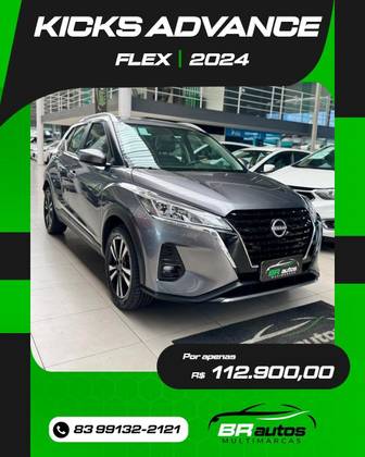 NISSAN KICKS 1.6 16V FLEXSTART ADVANCE XTRONIC